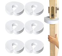 6 protectores de dedos de puerta, protectores de dedos de puerta suave, tope de puerta de espuma, tapón de puerta de espuma para niños, topes de puerta de seguridad, protector de seguridad para bebés