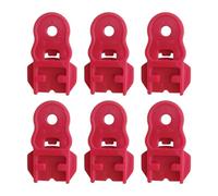 6 Protectores de Latas Antifugas y Abridor de Tapas Universal para Bebidas, Barbacoas, Bares y Playas- Rojo