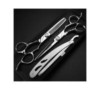 (6 pulgadas 3 piezas) Tijeras de corte de cabello de 5.5/6/7/7.5/8/9 pulgadas Tijeras de peluquería