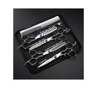 (6 pulgadas 4 piezas) Tijeras para cortar el cabello de 5,5/6/7/7,5/8/9 pulgadas Tijeras para peluquería