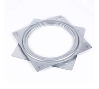 6 Pulgadas Lazy Susan Hardware 500 LBS Cojinetes De Plato Giratorio De Metal Cuadrado Placa De Cojinete Giratoria De Escritorio De TV Para Bandejas De Servicio, Estantes De Almacenamiento De Cocina, M