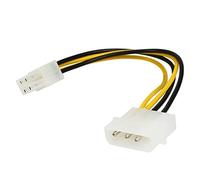 6 Pulgadas Ordenador Personal Fuente de alimentación la computadora PSU EPS ATX / 12V 4 alfiler IDE Molex a Placa Base 4-Pin P4 CPU Cable del Cable convertidor Adaptador Corriente