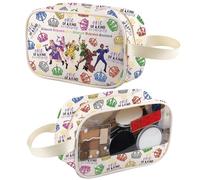 6 Queens - Bolsa de maquillaje transparente para fanáticos musicales, regalo de teatro, viajes, neceser de aseo de viaje, bolsa de cosméticos divorciados decapitados sobrevividos muertos, Survived Tm2