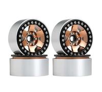 6 radios 1. 9 Cubo de llanta de Rueda de Metal de Beadlock para 1 10 rastizador de RC de Escala Compatible con 90046 AXI03007 Gen8 VS4 10 Modelos(YQW-14BO)