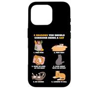 6 Reasons You Should Consider Being a Cat - Cute Cartoon Carcasa para iPhone 16 Pro