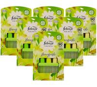 6 recambios de 20 ml Febreze 3Volution para enchufar, madreselva