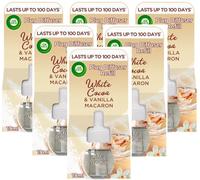 6 recambios de aceite Air Wick Plug in - Cacao blanco y vainilla macaron