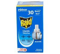6 Recambios RAID LÍQUIDO Recarga Difusor Eléctrico Mosquitos Tigre y Común