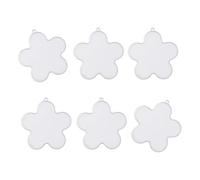 6 recipientes portátiles en forma de flor para productos de cuidado de la piel, caja de almacenamiento de caramelos, fácil de limpiar, materiales de durabilidad, caja organizadora