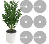6 rejillas de 30 cm para macetas, protección para plantas, protección para gatos, protección de plantas, protección para plantas, cubierta para maceta, protege la tierra de las plantas de animales y