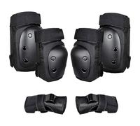 6 rodilleras, coderas y muñequeras para adultos y jóvenes