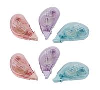 6 rollos adhesivos transparentes de 6 mm x 6 m, cinta adhesiva de doble cara, 36 m en total para hacer tarjetas, álbumes de recortes, álbumes de fotos, cinta acrílica