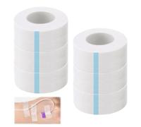 6 Rollos Cinta Micropore 2.5 Cm × 9 M Esparadrapo Papel Transpirable Suave Con La Piel Se Puede Cortar Libremente Al Tamaño Deseado Favorece La Cicatrización De Heridas Apto Para Pieles Sensibles