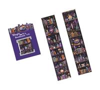 6 rollos de cinta decorativa con temática de estantería de 40 mm x 2 m, adhesivo decorativo para álbumes de recortes, planificador de diario, cuaderno, envoltura adhesiva