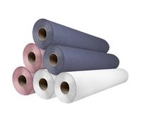 6 Rollos de Papel Camilla para Masaje Ecológico Multicolor 60 cm x 70 m
