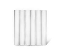 6 Rollos Papel Camilla Crepado Blanco 59 cm x 70 metros | Papel Camilla Masaje Textura Lisa