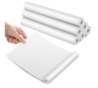 (6 Rollos) Papel Termico Impresora A4,Papel Térmico A4 Plegable,Compatible con La Mayoría de Impresoras Térmicas,Sin BPA, de Secado Rápido,Adecuado para Documentos, Sitios Web y Fotos
