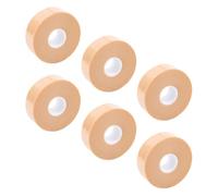 6 Rollos, Pegatinas Talón Antidesgaste de Espuma PE | Prevención de Ampollas y Alivio por Fricción, Uso en Zapatos Nuevos y Deportivos, Color Piel