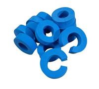 6 rulos de pelo de esponja de espuma en forma de C para dormir en rizadores sin calor para estilos de rizos, rodillo de dormir en forma de C, rizadores sin calor