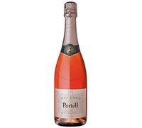 6 × Sarral Portell Rosat Trepat Brut Cava Joven (Caja de 6 Botellas de 75 cl)