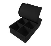 6 Scomparti In Silicone Con Coperchio Per Ghiaccio | Strumento Pratico Per Cubetti Facile Rimozione Per Bevande | Stampo Per Ghiaccio | Mantenere Tutto In Ordine Durante Il Congelamento