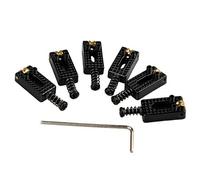 6 Set Guitarra Roller Bridge Trémolo Saddles Surf Llave para Fender Strat