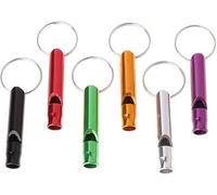 6 silbatos ultrasónicos de entrenamiento para perros, silbatos de metal para perros pequeños y grandes, silbatos de flauta para perros que hacen que los perros vengan a ti, silbatos de perro que hacen