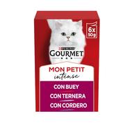 Purina Gourmet Mon Petit Selección Carnes Sobres para Gatos 6 x 50 gr