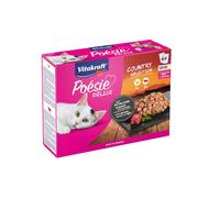 6 sobres x 85 g Vitakraft Poésie Delice plus Pollo y Ternera Sobre en Salsa para gatos