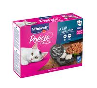 6 sobres x 85 g Vitakraft Poésie Pescado sobre en salsa para gatos
