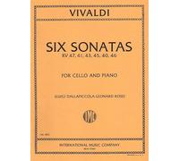 6 Sonatas. For cello and piano. Revision and realization of the figured bass by Luigi Dallapiccola. [Score and part.]