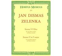 6 Sonaten fr 2 Oboen oder Violine und Oboe, Fagott (Violoncello) und Basso continuo [6 Sonatas for 2 Oboes or Violin and Oboe, Bassoon (Violonchello) conatinuo] - Heft 5: Sonata F-Duro ZWV 181/5