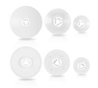 6 soportes para bobinas Singer para bobina, piezas de máquina de coser, tapa de repuesto para máquinas de coser Brother, Babylock, 40 mm, 30 mm y 25 mm