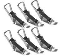 6 soportes para palas, rodamientos de cierre, soporte de pala para baca, accesorios, pala, soporte para escoba, hacha, tensor de goma para coche, barco, remolque, camión, herramienta, pala