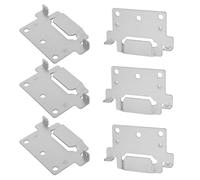 6 Soportes Placa de Montaje para Estructura de Cama,IKEA 116791 SKORVA, Ideal para conversiones de Camping y autocaravanas - Repuesto (sin Tornillos) (Número de artículo 116791)