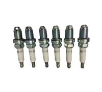 6 Spark Plugs 4417 BKR6EQUP For 12120037607 For B-M-W X3 X5 E39 E46 E83 E36 E53 325Ci