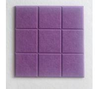 6 tableros de anuncios de fieltro, 30 x 30 cm, azulejos de pared de fieltro para el hogar, oficina, cocina, azulejos de pared autoadhesivos para fotos y notas (morado)
