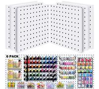6 tableros de clavijas, tablero de clavijas, organizador de pared de tablero de clavijas, kits de tablero de clavijas para almacenamiento de tablero de clavijas, tablero de clavijas pequeño para sala