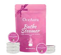 6 Tabletas Shower Steamer,Bombas de Baño,Aroma a Rosas,Bombas de Ducha,Bombas de Ducha para Aromaterapia,Regalos Navidad para Mujeres,Regalos Relajantes