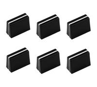 6 Tapas de Atenuador, Fader Deslizante,para Mezclador Pioneer,para Pioneer DJM350, 400, 500, 700, 750, 800, 850, 900NEXUS, 900SRT, 900NXS2, 2000, 2000nexus(Negro)