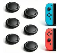 6 tapones de repuesto para mando interruptor Joycon, protege Thumbsticks para Switch/Lite Accesorios de protección de silicona Joystick 3D Grips Caps