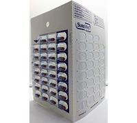 6 tarjetas, 6 ampollas para almacenamiento mensual de píldoras de sellado frío de 31 días, campamentos de verano, farmacéuticos, cargadores (6)