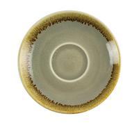 "6 tazas de café Olympia Kiln Espresso Saucer Moss 115 mm 11,4 cm