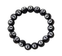 6 tipos de pulseras de temperamento unisex adecuadas para regalar disfraces de boda, talla única, Plástico, No es una piedra preciosa