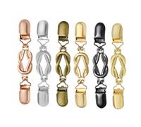 6 tornillos de cuello tradicionales para mujer, accesorios de ropa, cierres finos permanentes, múltiples usos, tornillos para vestidos de novia, moda tradicional