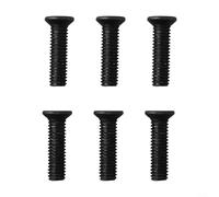 6 tornillos de fijación de rosca izquierda para adaptador de vástago de portabrocas de taladro, M5 M6 x 22 mm, herrajes metálicos para herramientas eléctricas y equipos de taller (M6 x 22 mm)