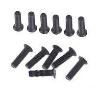 6 tornillos de fijación M5/M6 de 22 mm rosca izquierda para adaptador de vástago UNF