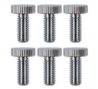 6 tornillos de guitarra eléctrica para afinar el puente de trémolo, funciona perfectamente con Floyd Rose (cromo)