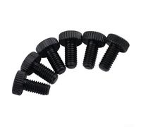 6 tornillos de guitarra eléctrica para afinar el puente de trémolo, funciona sin problemas con Floyd Rose (negro)