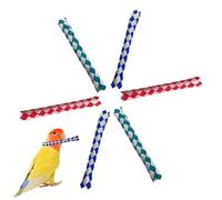 6 Trampas De Dedo Para Pájaros De Colores - Trampa Clásica China Para Títeres De Dedo Para Periquitos, Cacatúas, Periquitos Y Loros. Juguete Masticable Para Mascotas, Ideal Para Fiestas De Adultos Y N